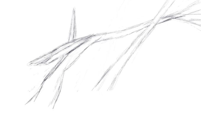 Original tree I drew on the iPad using Procreate